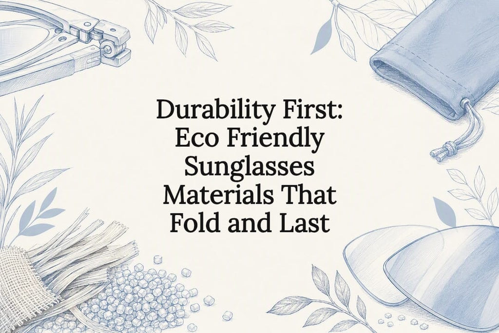 Durability First: Eco Friendly Sunglasses Materials That Fold and Last