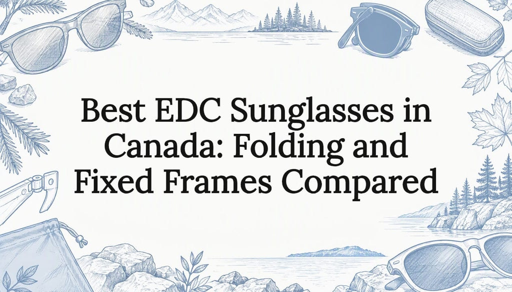 Best EDC Sunglasses in Canada: Folding and Fixed Frames Compared