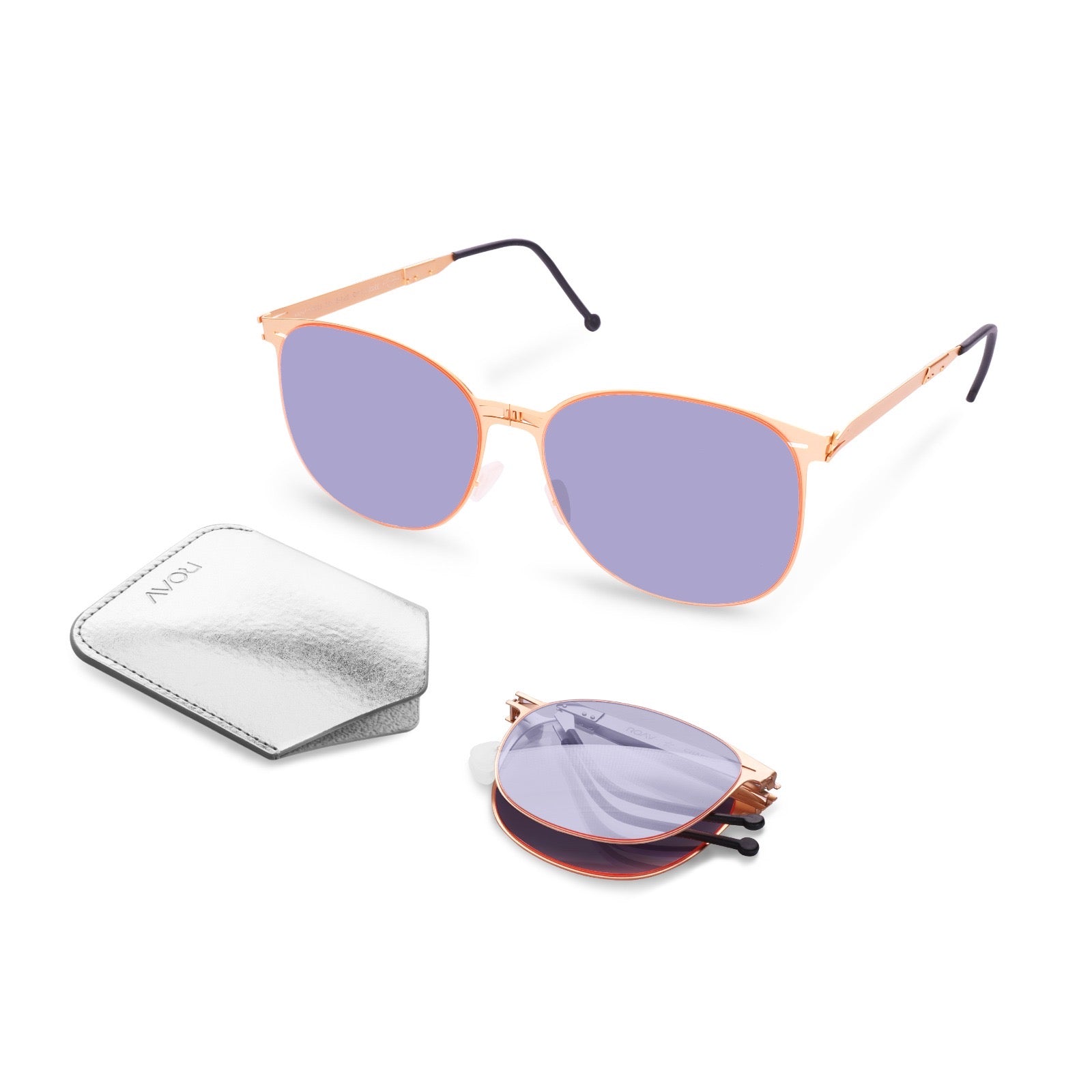 CHARLIZE Gold | Light-Purple