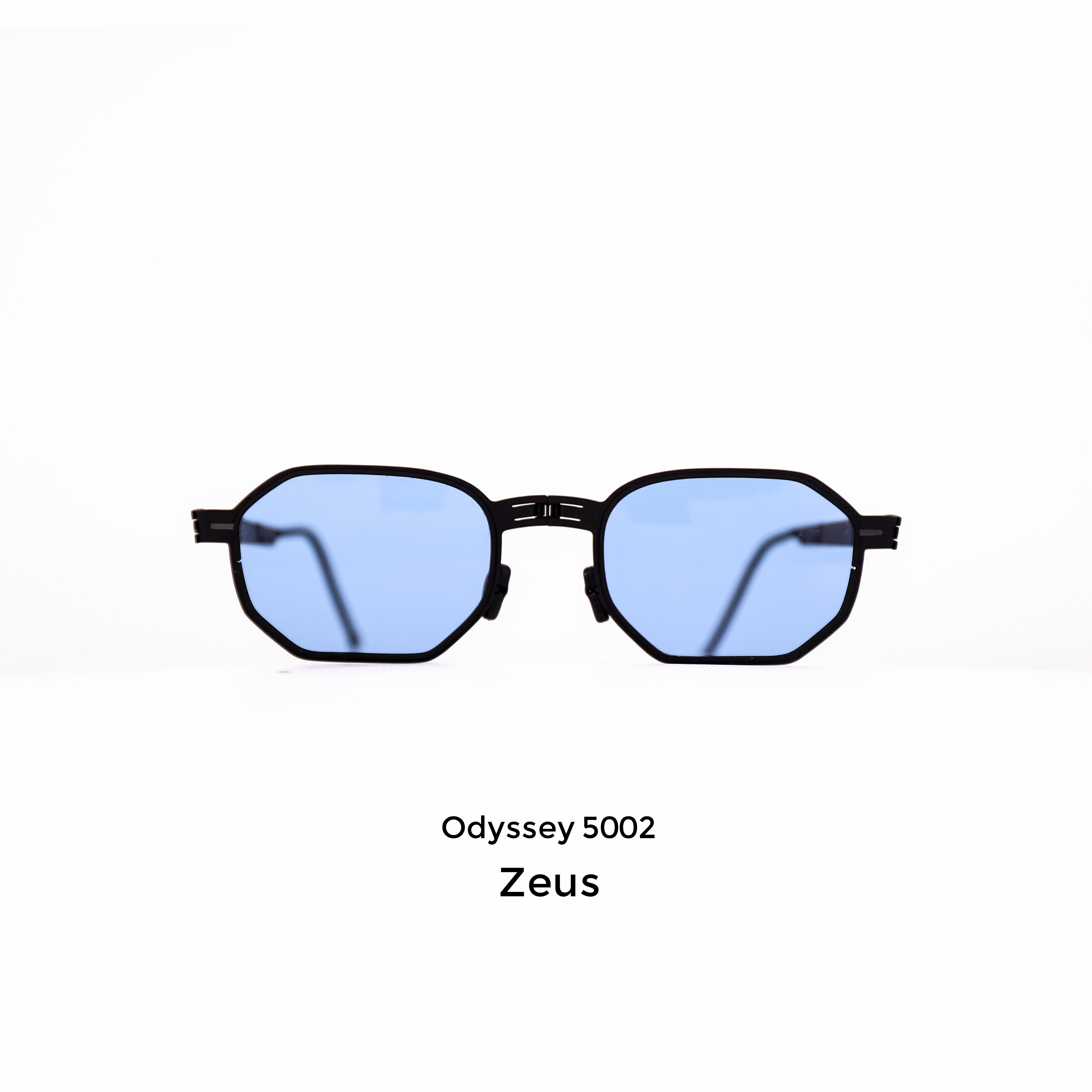 Zeus Negro | Azul claro