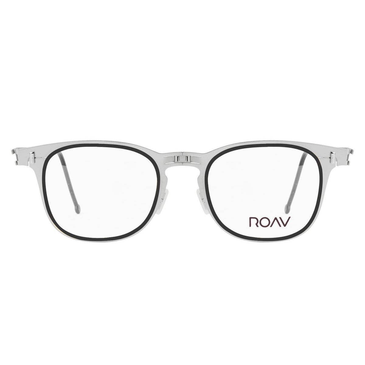 DALLAS Argent + Noir | Transparent