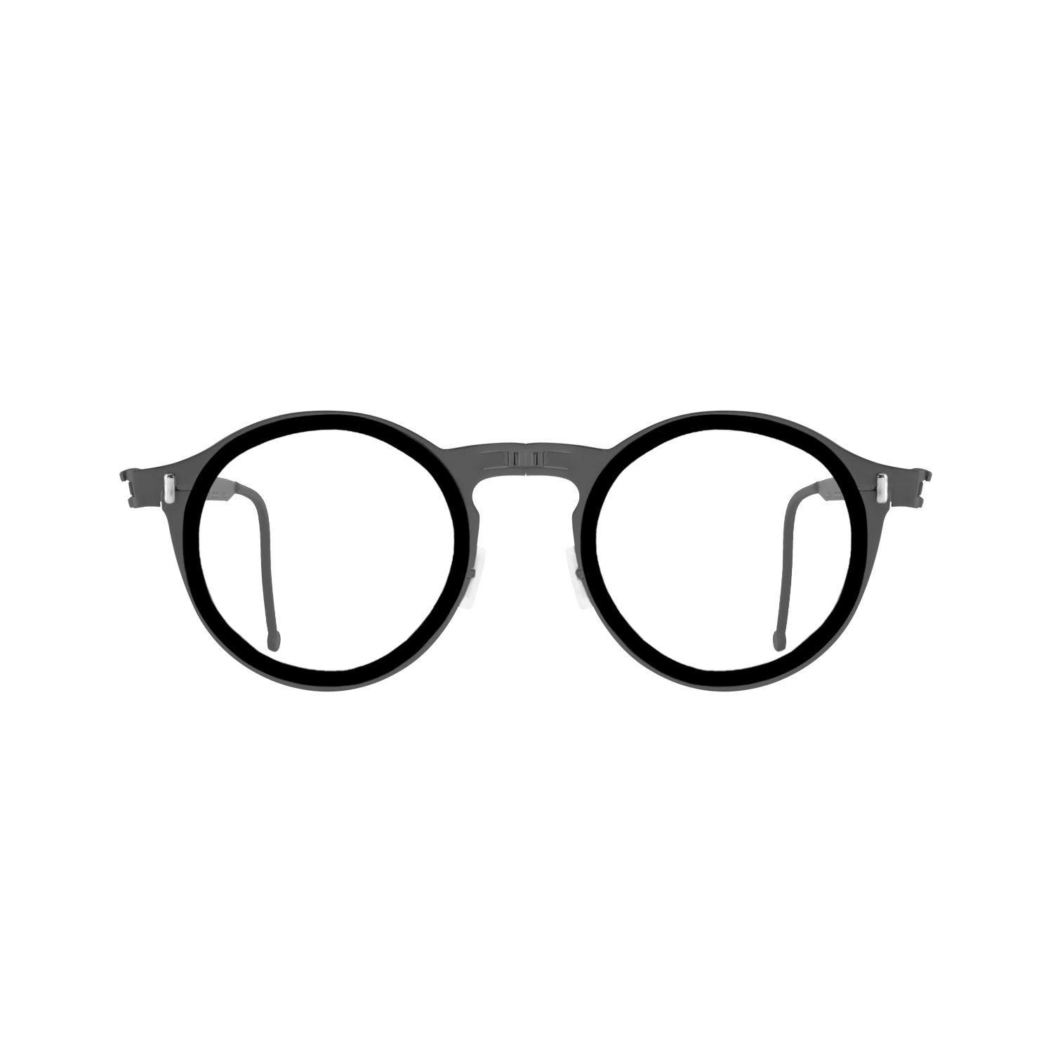 SIERRA Gunmetal + Noir | Transparent