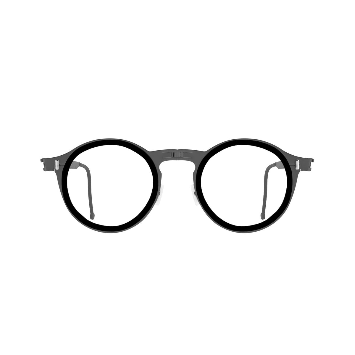 SIERRA Gunmetal + Noir | Transparent
