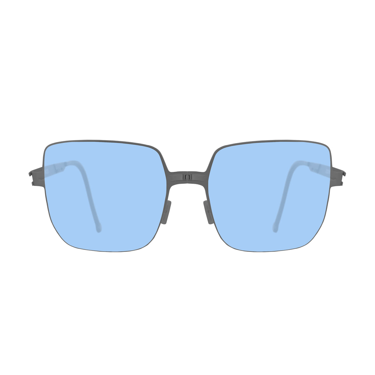 BRIGITTE Gunmetal | Bleu clair