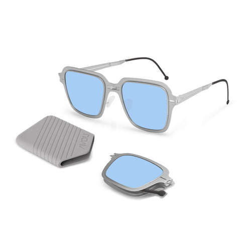BRONSON Silver | Light-Blue