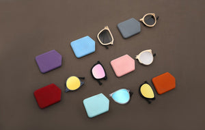 COLOUR RUBBER POUCHES.